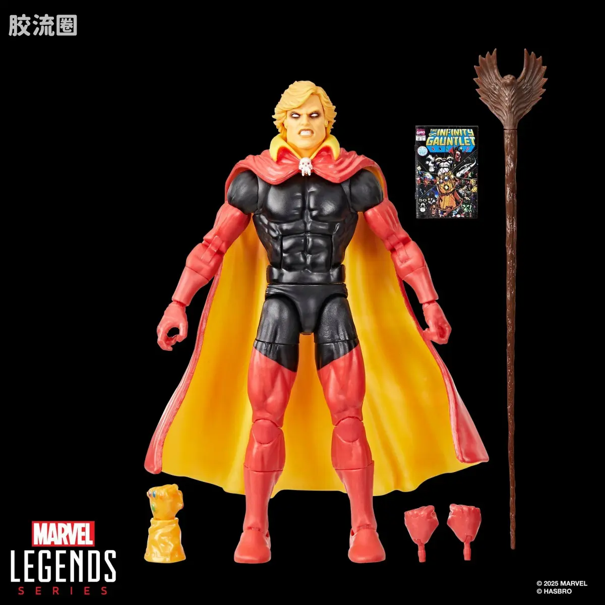 Marvel Legends/漫威传奇 可动人偶系列 迷你漫画 复古挂卡系列 术士亚当 - 图片