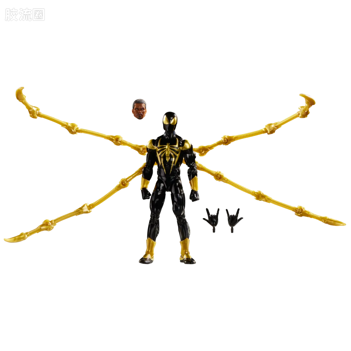 Marvel Legends/漫威传奇 可动人偶系列 豪华版 钢铁蜘蛛侠（艾伦·戴维斯） - 图片