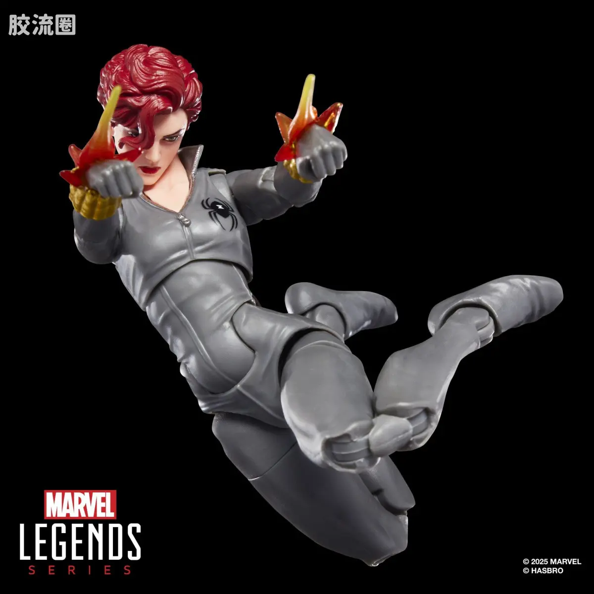 Marvel Legends/漫威传奇 可动人偶系列 迷你漫画 复古挂卡系列 黑寡妇 - 图片