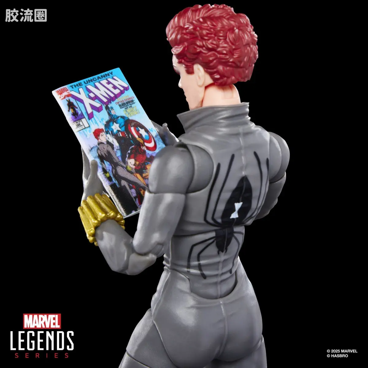 Marvel Legends/漫威传奇 可动人偶系列 迷你漫画 复古挂卡系列 黑寡妇 - 图片