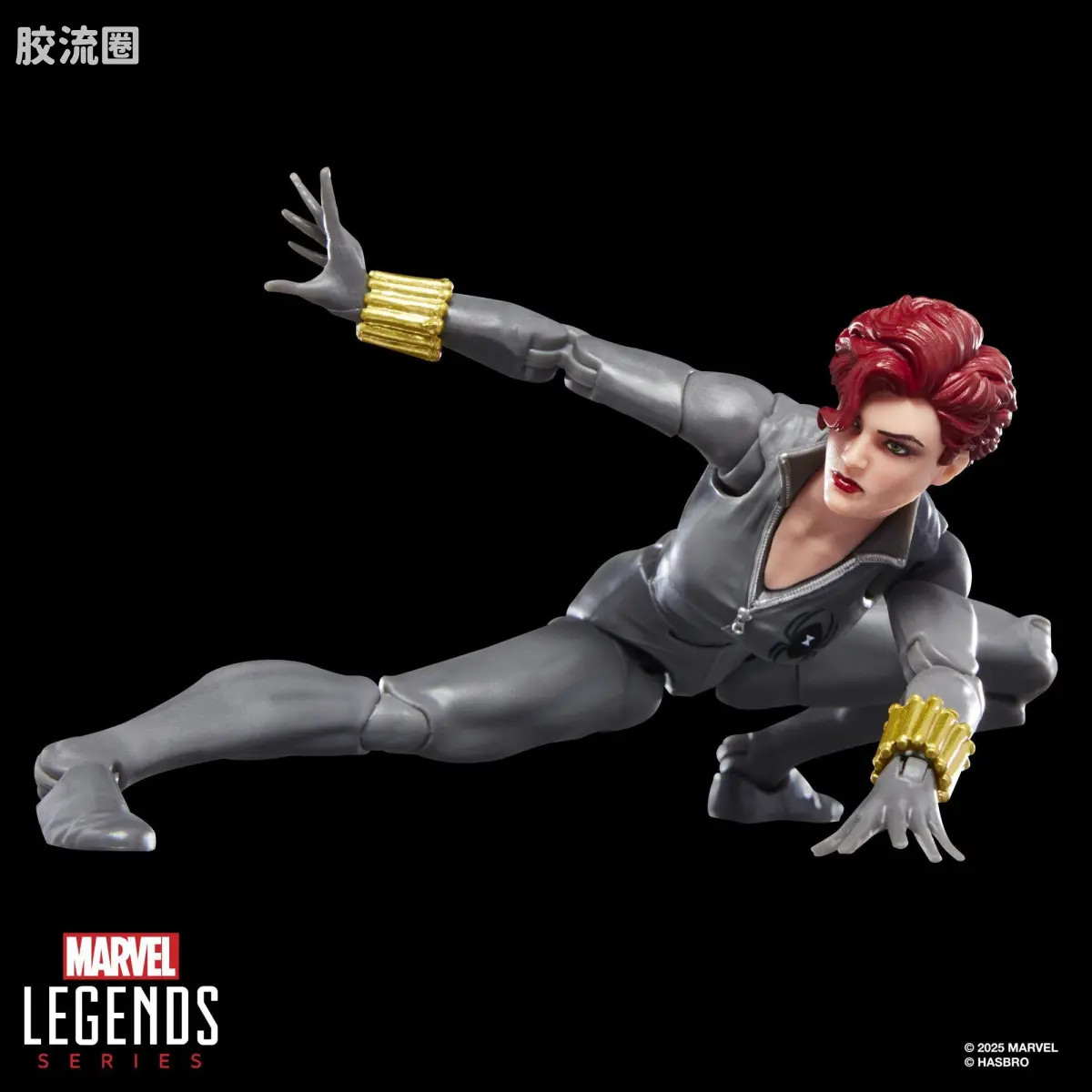Marvel Legends/漫威传奇 可动人偶系列 迷你漫画 复古挂卡系列 黑寡妇 - 图片