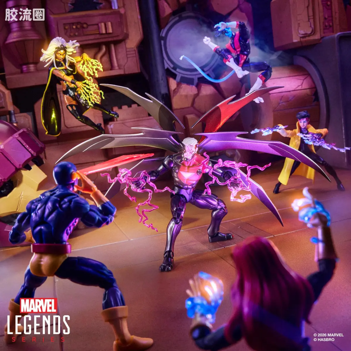 Marvel Legends/漫威传奇 可动人偶系列 X战警97 玻利瓦尔·特拉斯克 & 漫威的堡垒 宁录 - 图片