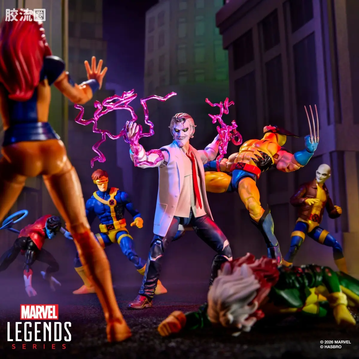 Marvel Legends/漫威传奇 可动人偶系列 X战警97 玻利瓦尔·特拉斯克 & 漫威的堡垒 宁录 - 图片