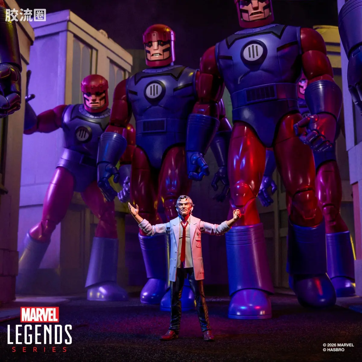 Marvel Legends/漫威传奇 可动人偶系列 X战警97 玻利瓦尔·特拉斯克 & 漫威的堡垒 宁录 - 图片