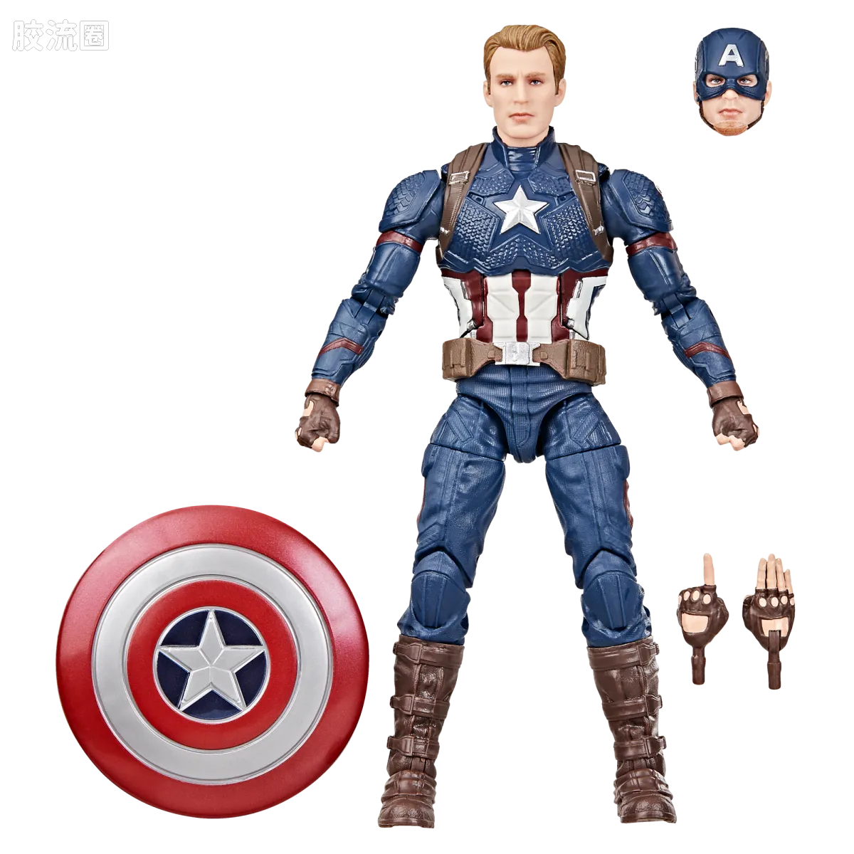 Marvel Legends/漫威传奇 可动人偶系列 豪华版 美国队长 - 图片