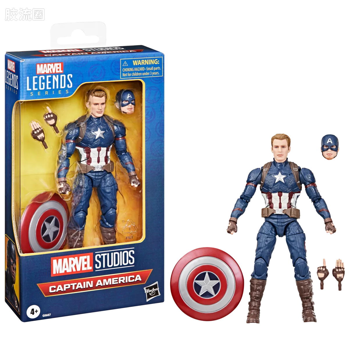 Marvel Legends/漫威传奇 可动人偶系列 豪华版 美国队长 - 图片