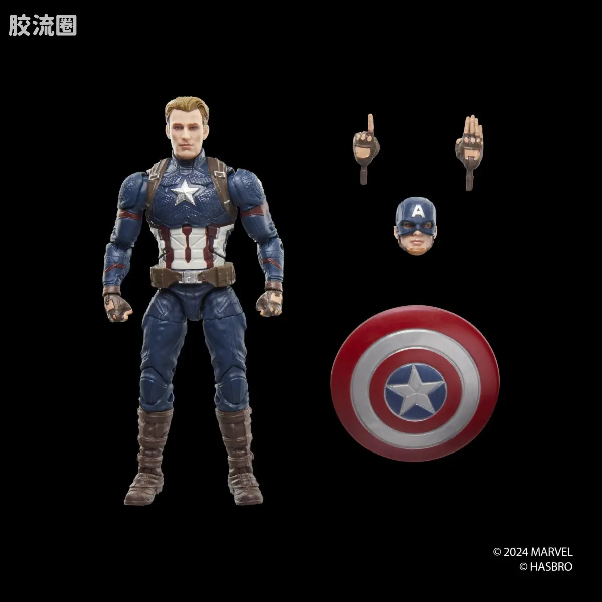 Marvel Legends/漫威传奇 可动人偶系列 豪华版 美国队长 - 图片