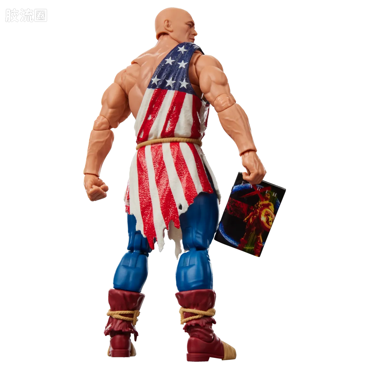 Marvel Legends/漫威传奇 可动人偶系列 迷你漫画 复古挂卡系列 美国队长（Earth X） - 图片