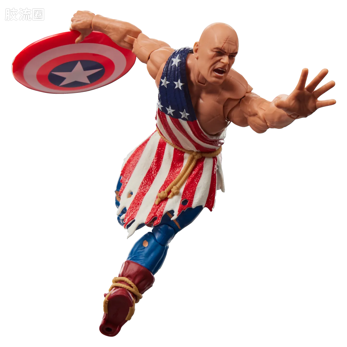 Marvel Legends/漫威传奇 可动人偶系列 迷你漫画 复古挂卡系列 美国队长（Earth X） - 图片