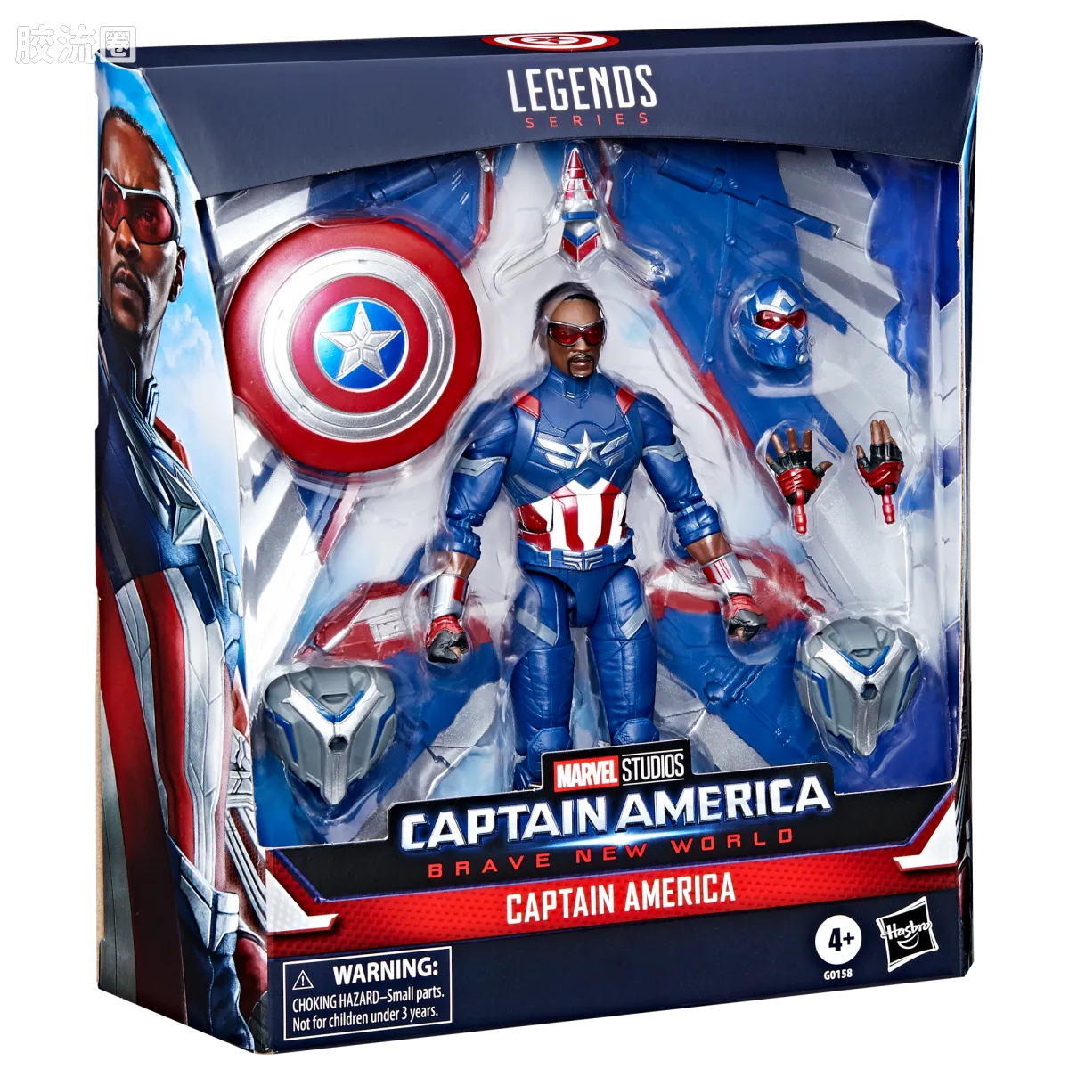 Marvel Legends/漫威传奇 可动人偶系列 美国队长4 电影系列 猎鹰美队 - 图片