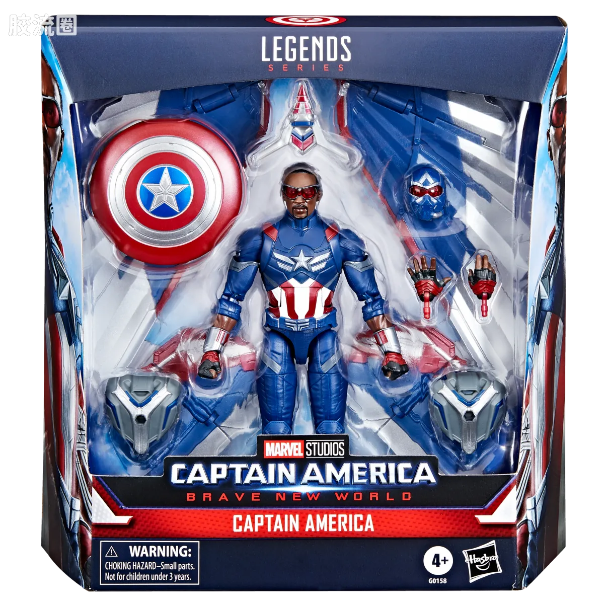 Marvel Legends/漫威传奇 可动人偶系列 美国队长4 电影系列 猎鹰美队 - 图片