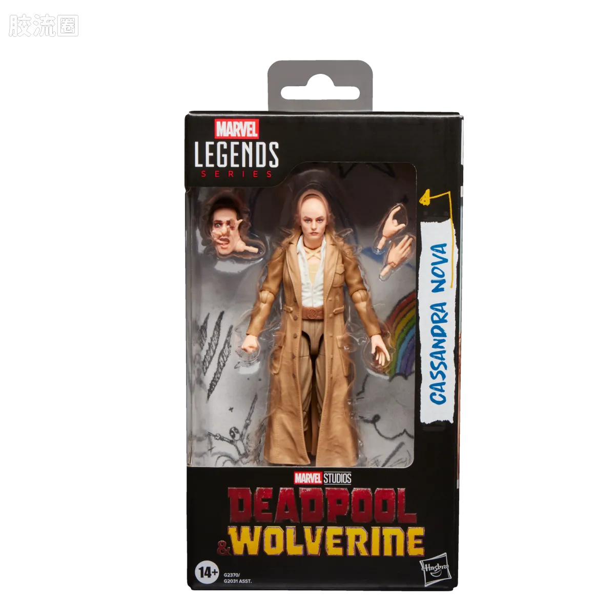 Marvel Legends/漫威传奇 可动人偶系列 死侍与金刚狼系列 卡桑德拉·诺瓦 - 图片
