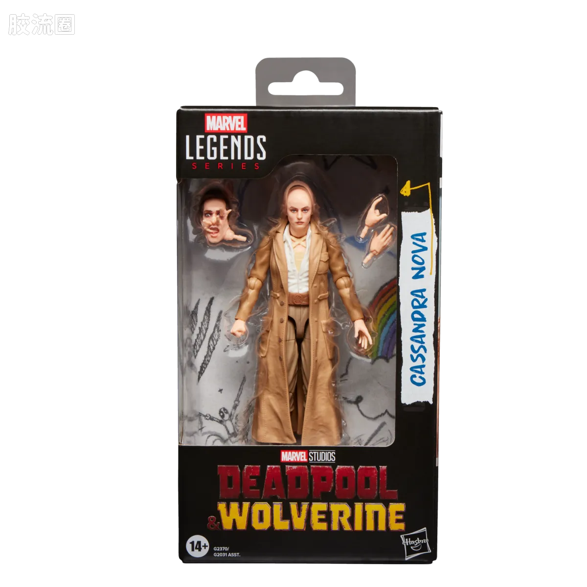 Marvel Legends/漫威传奇 可动人偶系列 死侍与金刚狼系列 卡桑德拉·诺瓦 - 图片