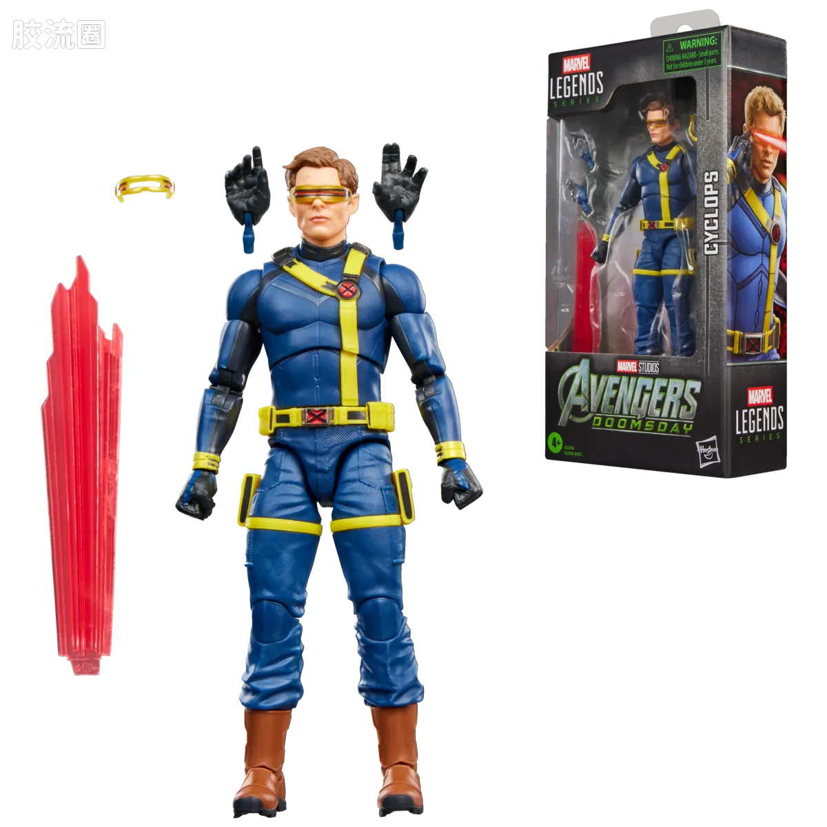 Marvel Legends/漫威传奇 可动人偶系列 复仇者联盟5：末日之战 镭射眼 - 图片