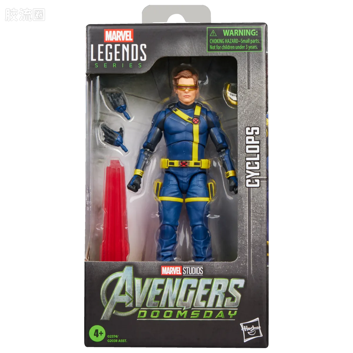 Marvel Legends/漫威传奇 可动人偶系列 复仇者联盟5：末日之战 镭射眼 - 图片