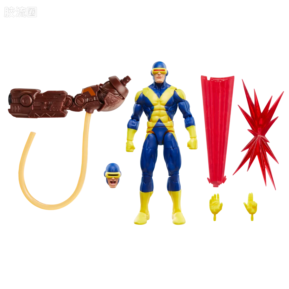 Marvel Legends/漫威传奇 可动人偶系列 William Rolfson组合人系列 X因子镭射眼 - 图片