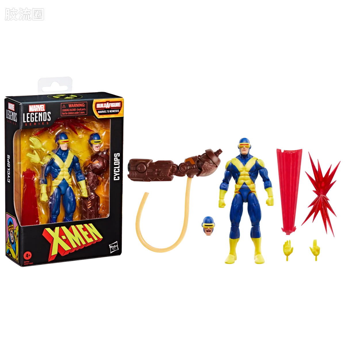 Marvel Legends/漫威传奇 可动人偶系列 William Rolfson组合人系列 X因子镭射眼 - 图片