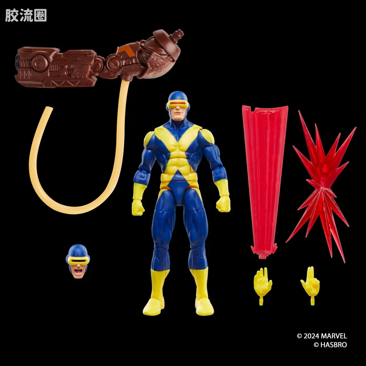Marvel Legends/漫威传奇 可动人偶系列 William Rolfson组合人系列 X因子镭射眼 - 图片