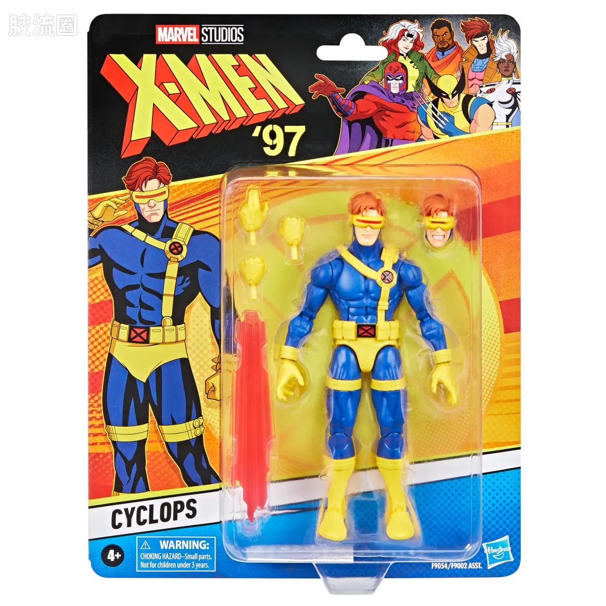 Marvel Legends/漫威传奇 可动人偶系列 X-战警97 动画 复古挂卡系列 镭射眼 - 图片