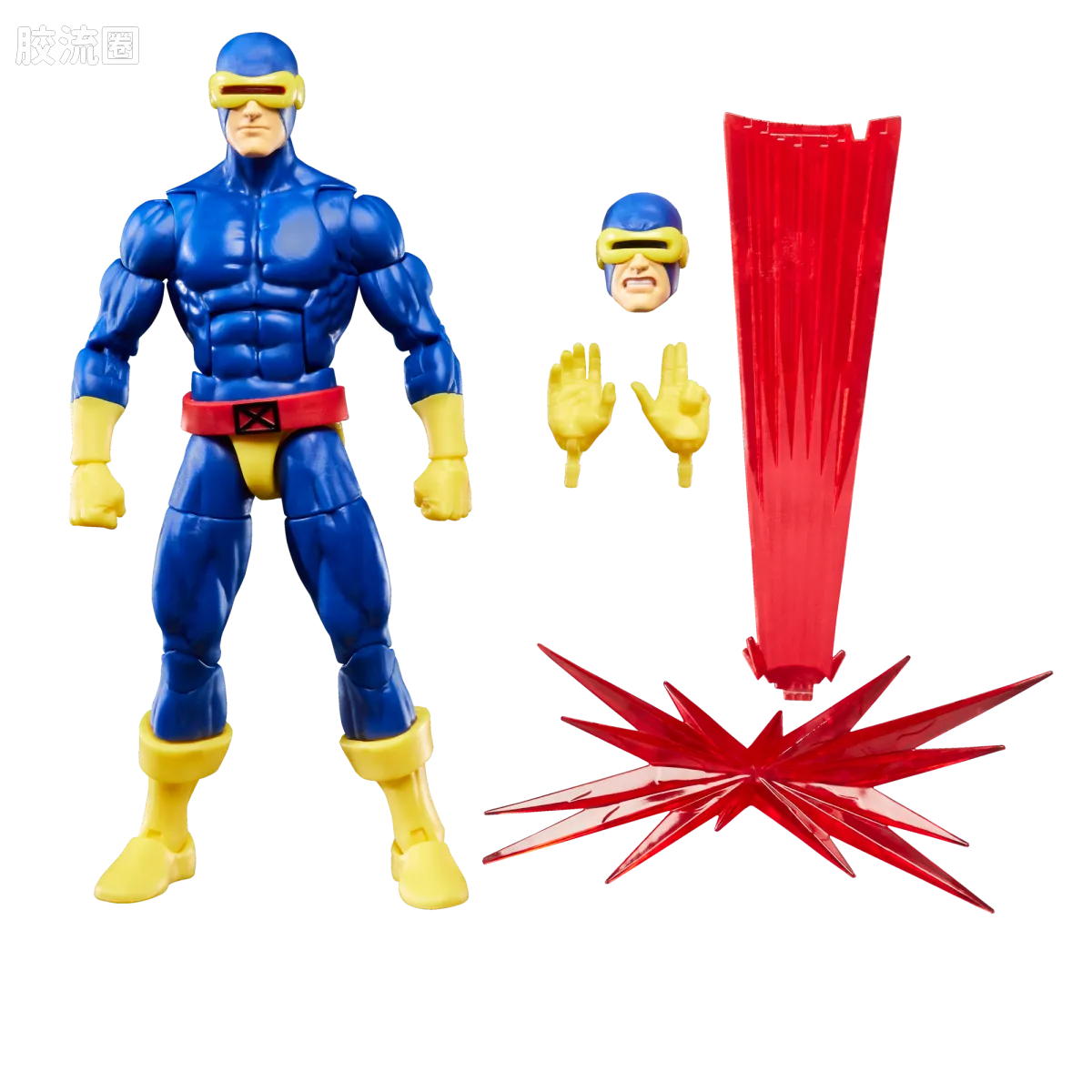 Marvel Legends/漫威传奇 可动人偶系列 X-战警97 动画 复古挂卡系列 镭射眼&琴·格蕾 - 图片