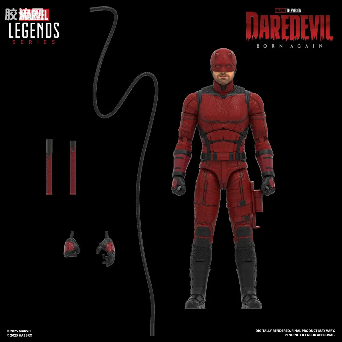 Marvel Legends/漫威传奇 可动人偶系列 美剧 夜魔侠：重生系列 夜魔侠 - 图片