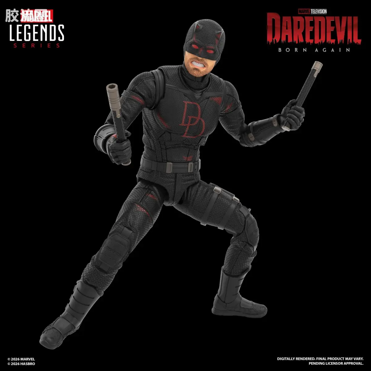 Marvel Legends/漫威传奇 可动人偶系列 美剧 夜魔侠：重生系列 夜魔侠 & 杰茜卡·琼斯 - 图片