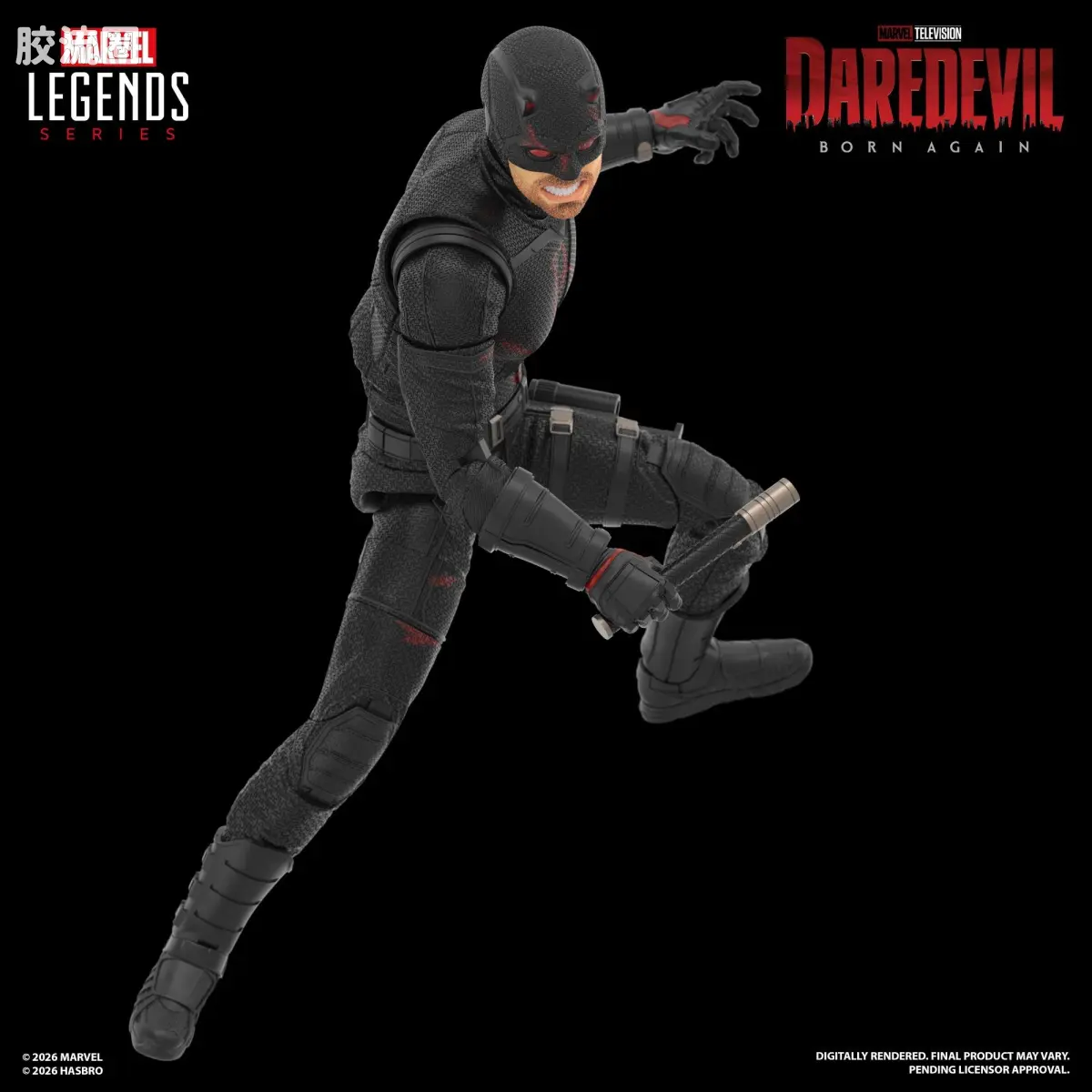 Marvel Legends/漫威传奇 可动人偶系列 美剧 夜魔侠：重生系列 夜魔侠 & 杰茜卡·琼斯 - 图片