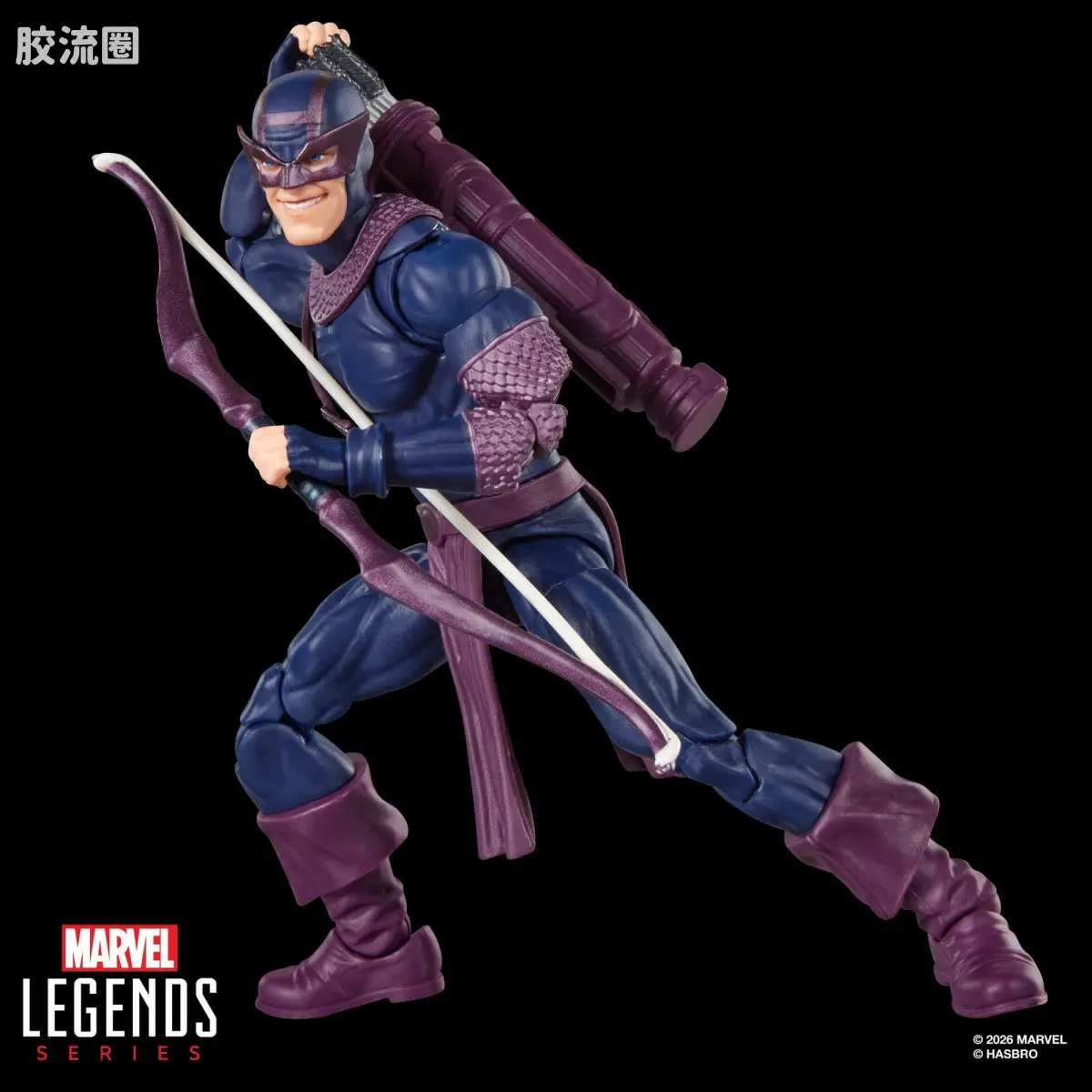 Marvel Legends/漫威传奇 可动人偶系列 Marvel's Box 黑暗复仇者 鹰眼 - 图片