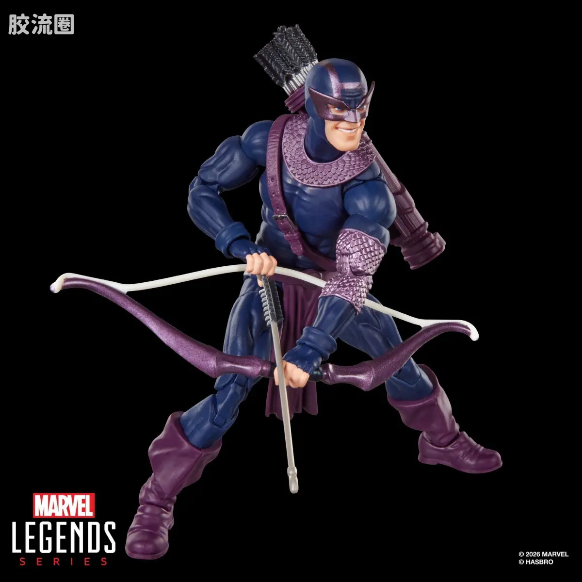 Marvel Legends/漫威传奇 可动人偶系列 Marvel's Box 黑暗复仇者 鹰眼 - 图片