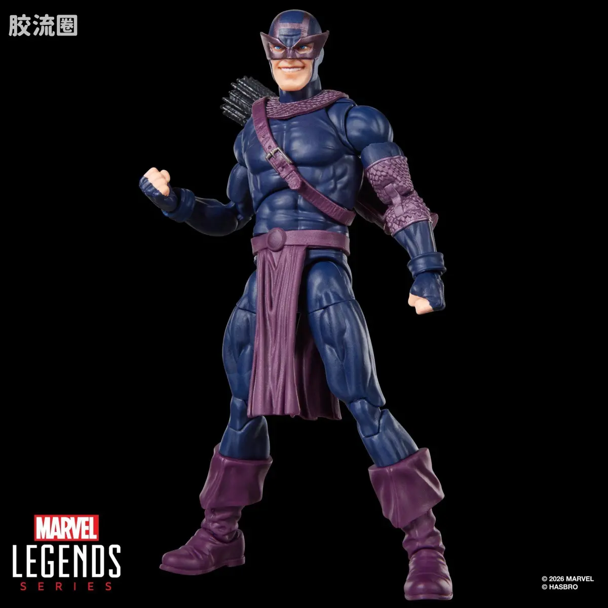 Marvel Legends/漫威传奇 可动人偶系列 Marvel's Box 黑暗复仇者 鹰眼 - 图片
