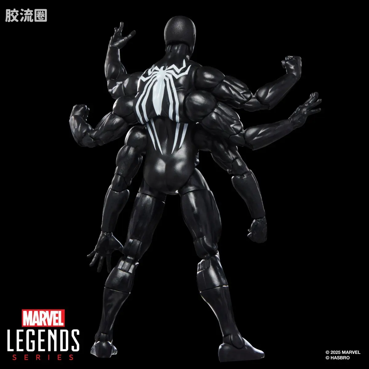 Marvel Legends/漫威传奇 可动人偶系列 豪华版 黑暗复仇者 蜘蛛侠 - 图片