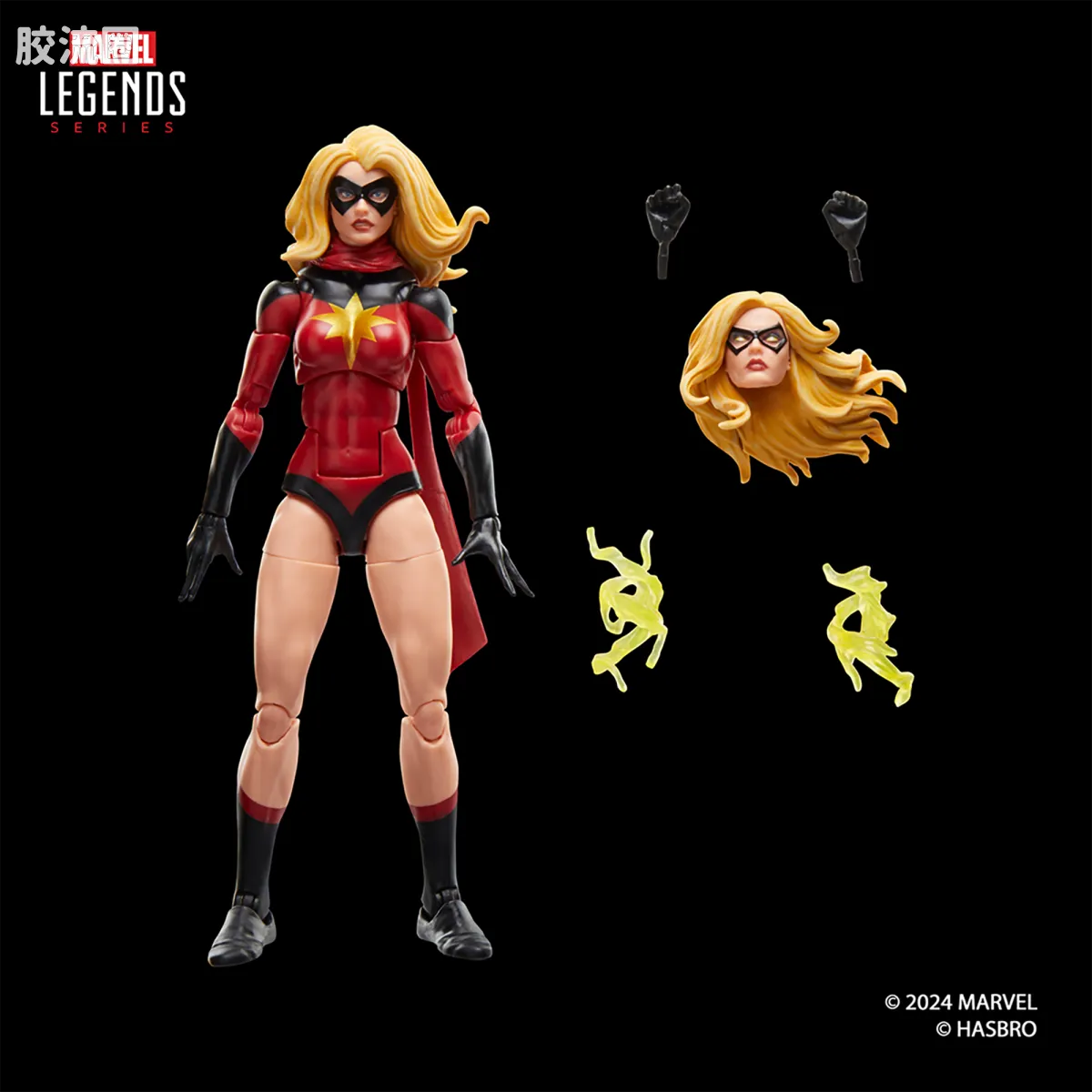 Marvel Legends/漫威传奇 可动人偶系列 独家发售版 月光石（黑暗复仇者） - 图片