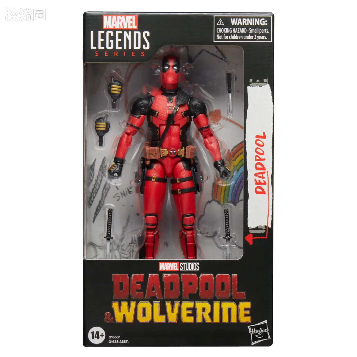 Marvel Legends/漫威传奇 可动人偶系列 死侍与金刚狼系列 死侍 - 图片