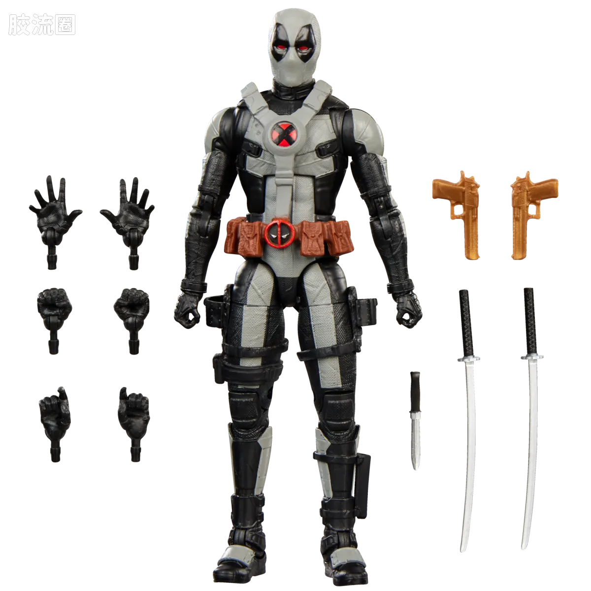 Marvel Legends/漫威传奇 可动人偶系列 死侍与金刚狼系列 死侍（概念艺术版） - 图片