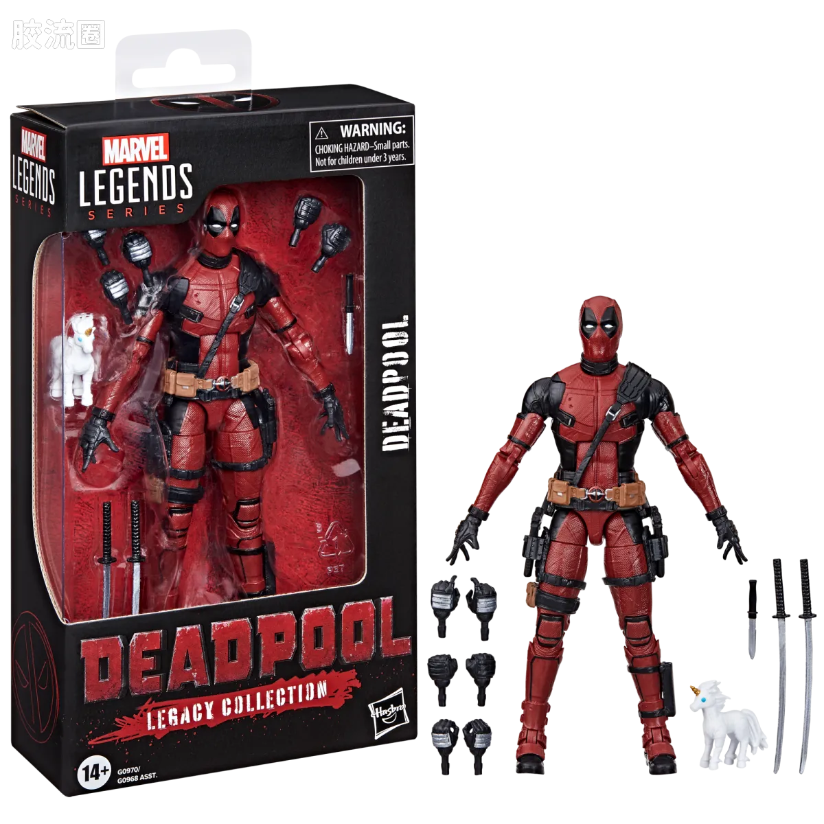 Marvel Legends/漫威传奇 可动人偶系列 死侍遗产系列 死侍 - 图片