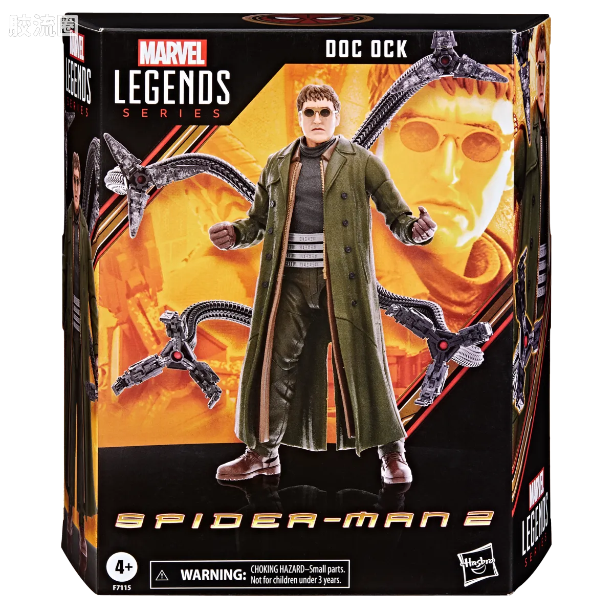 Marvel Legends/漫威传奇 可动人偶系列 英雄无归 系列 蜘蛛侠电影2豪华单盒版章鱼博士 - 图片