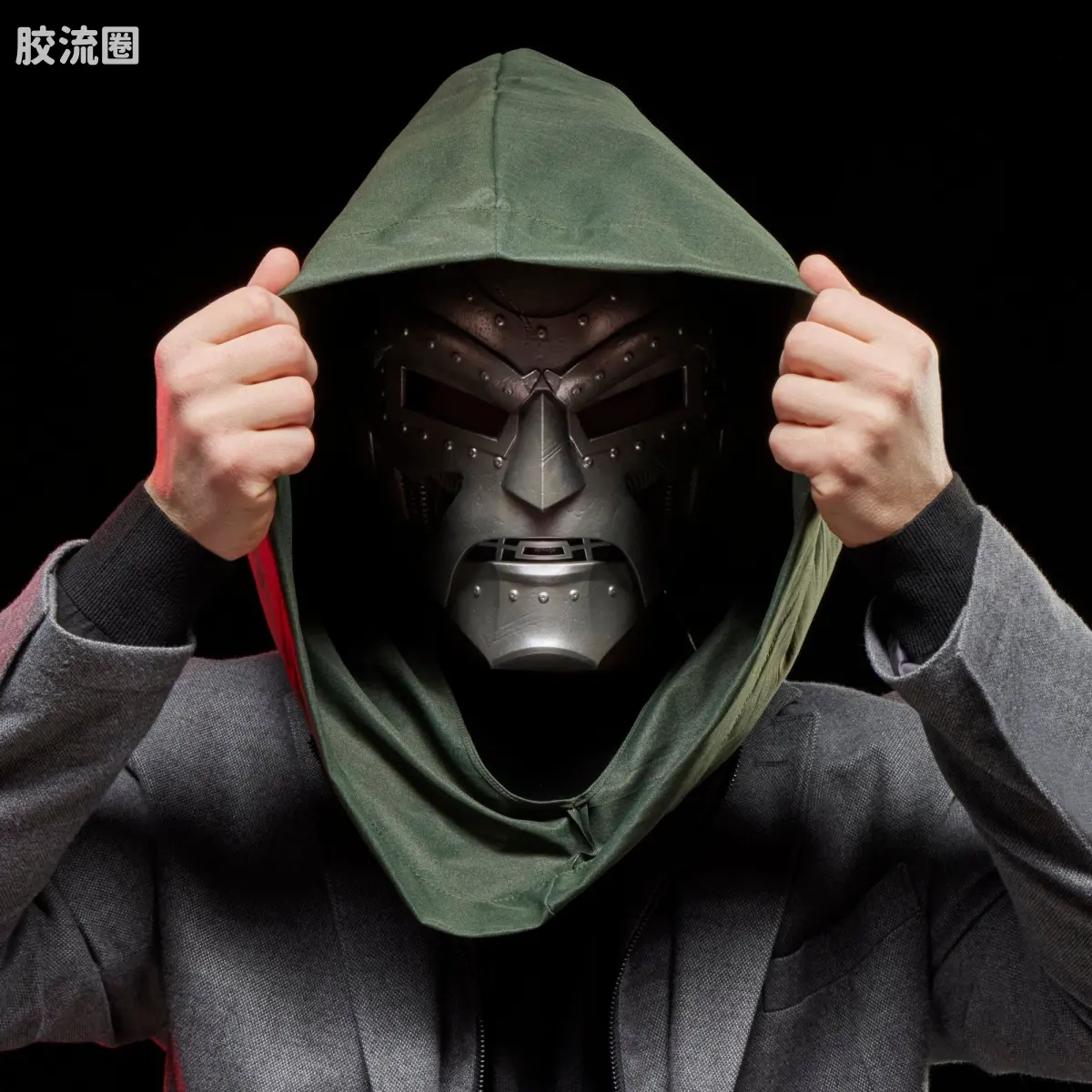 Marvel Legends/漫威传奇 可动人偶系列 1/1系列 毁灭博士 头盔 - 图片