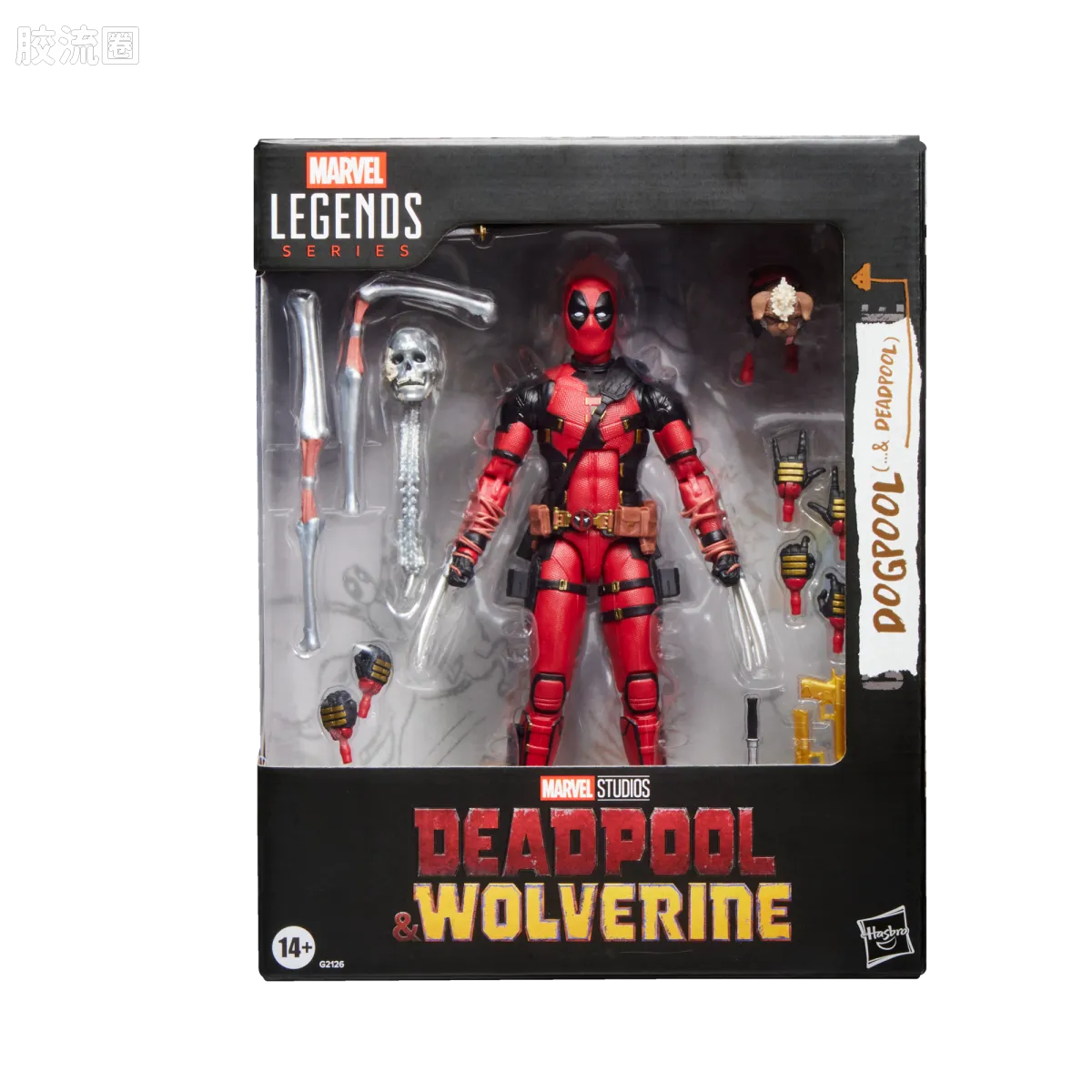 Marvel Legends/漫威传奇 可动人偶系列 死侍与金刚狼系列 狗侍与死侍 - 图片
