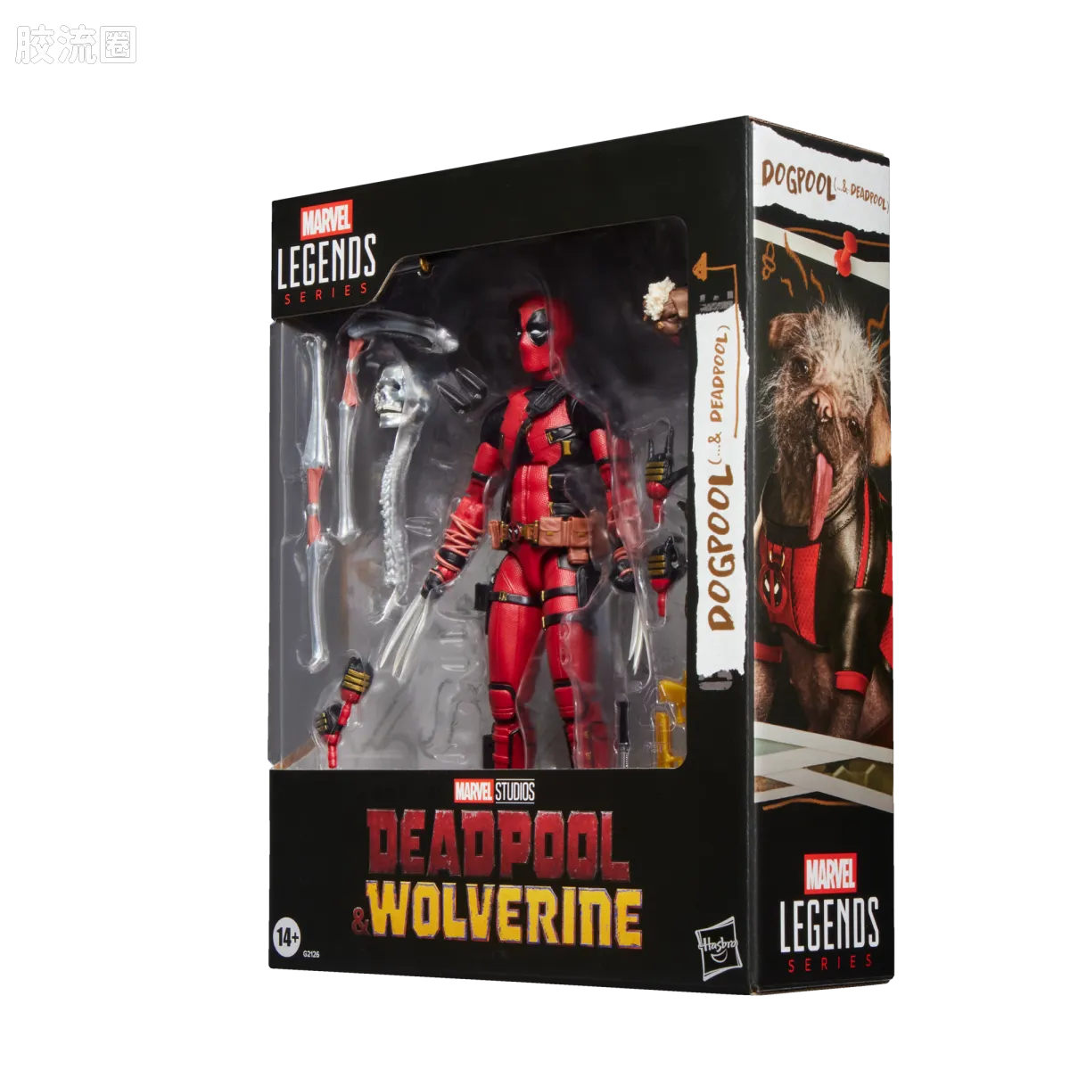 Marvel Legends/漫威传奇 可动人偶系列 死侍与金刚狼系列 狗侍与死侍 - 图片