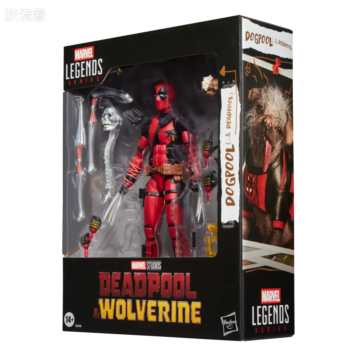 Marvel Legends/漫威传奇 可动人偶系列 死侍与金刚狼系列 狗侍与死侍 - 图片
