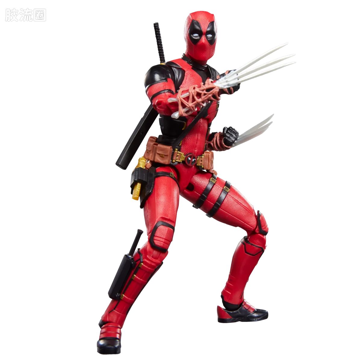 Marvel Legends/漫威传奇 可动人偶系列 死侍与金刚狼系列 狗侍与死侍 - 图片