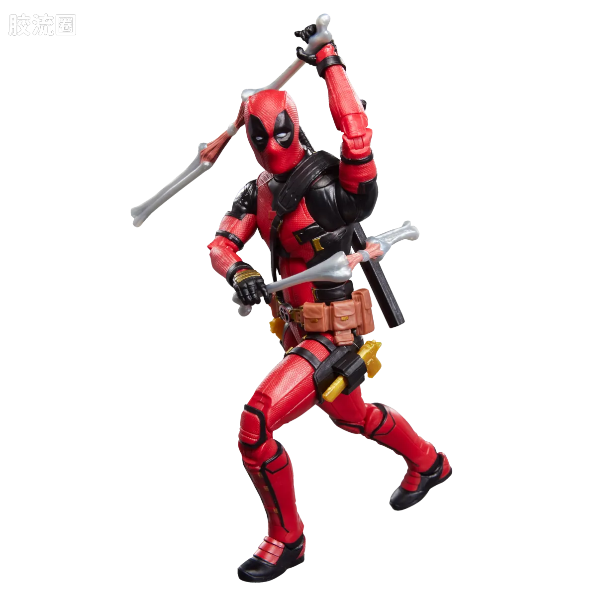 Marvel Legends/漫威传奇 可动人偶系列 死侍与金刚狼系列 狗侍与死侍 - 图片