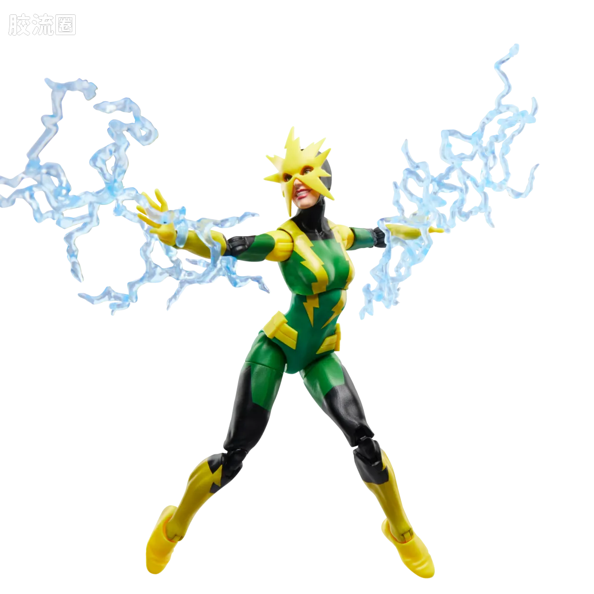 Marvel Legends/漫威传奇 可动人偶系列 蜘蛛侠 漫画 复古挂卡系列 女电光人 - 图片