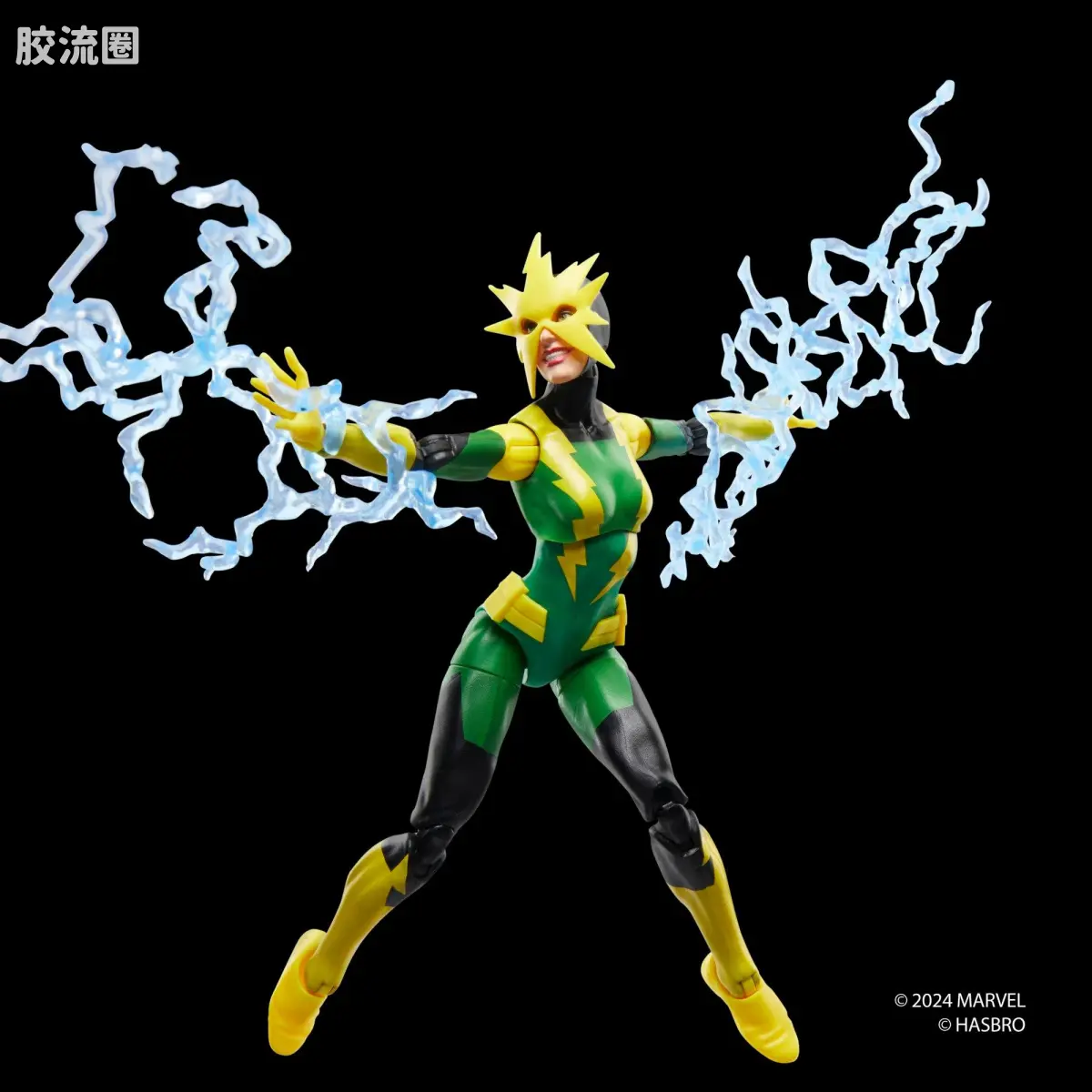 Marvel Legends/漫威传奇 可动人偶系列 蜘蛛侠 漫画 复古挂卡系列 女电光人 - 图片