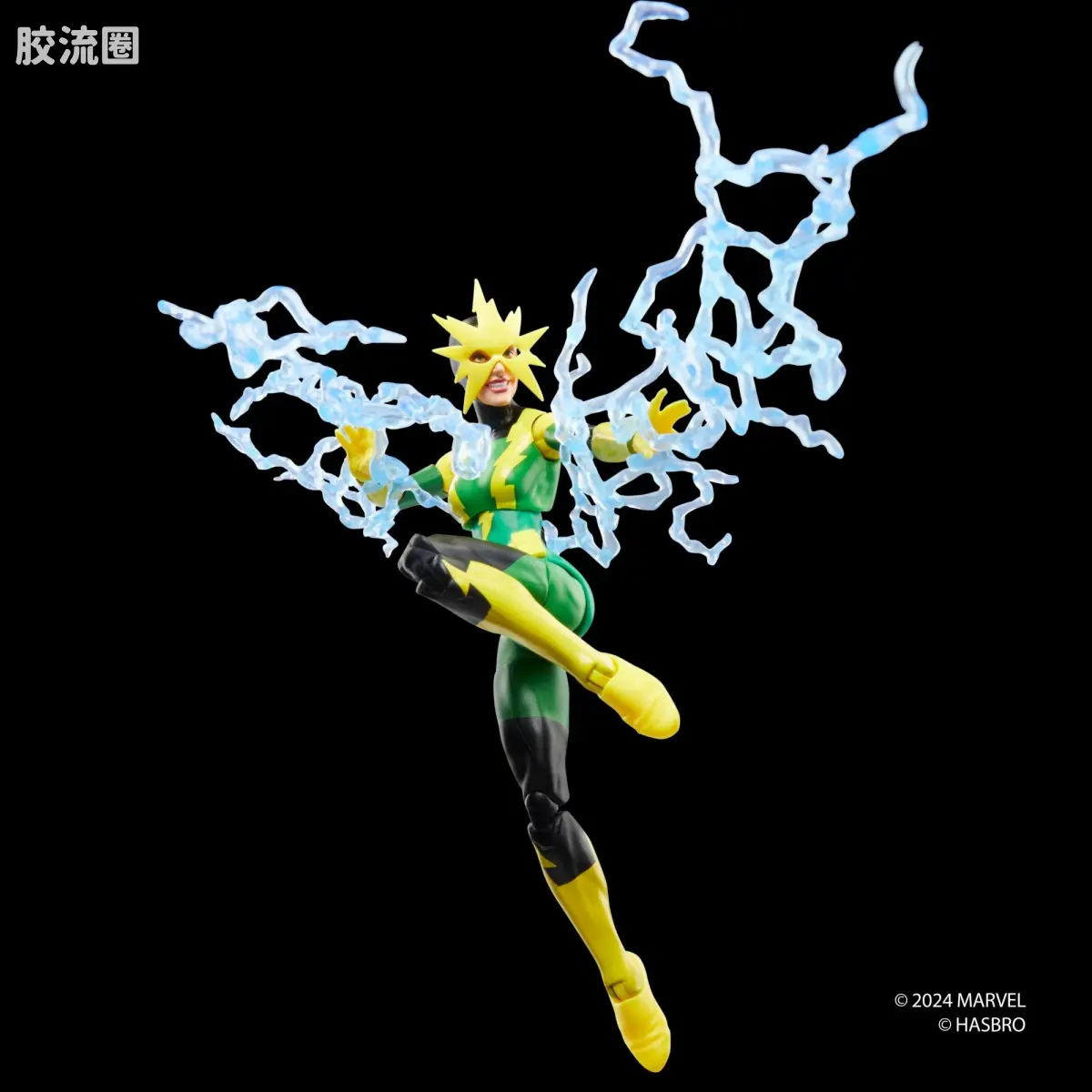 Marvel Legends/漫威传奇 可动人偶系列 蜘蛛侠 漫画 复古挂卡系列 女电光人 - 图片