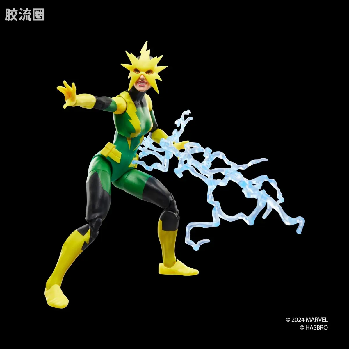 Marvel Legends/漫威传奇 可动人偶系列 蜘蛛侠 漫画 复古挂卡系列 女电光人 - 图片