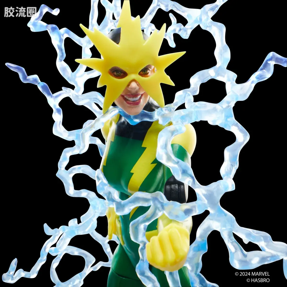 Marvel Legends/漫威传奇 可动人偶系列 蜘蛛侠 漫画 复古挂卡系列 女电光人 - 图片