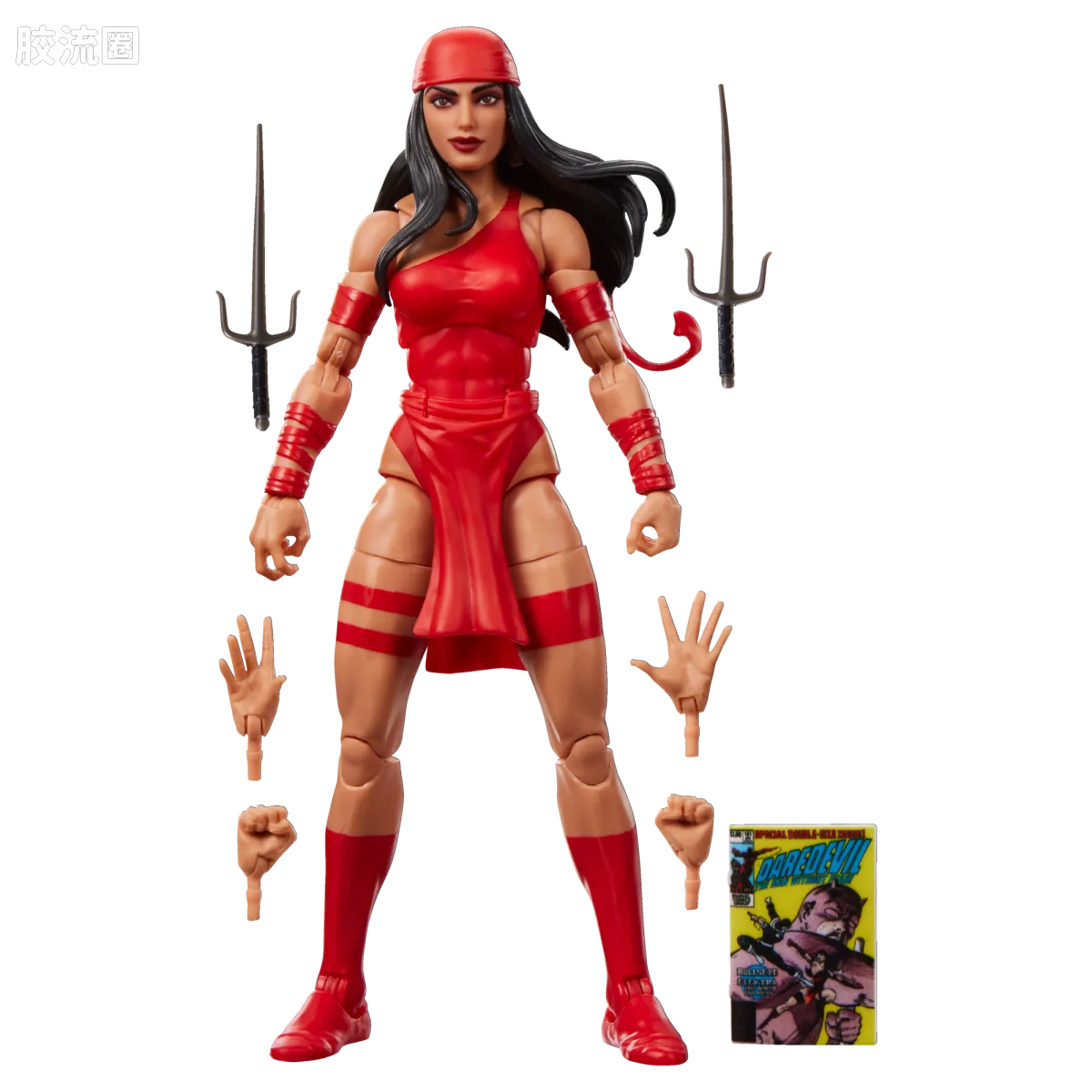 Marvel Legends/漫威传奇 可动人偶系列 迷你漫画 复古挂卡系列 艾丽卡 - 图片