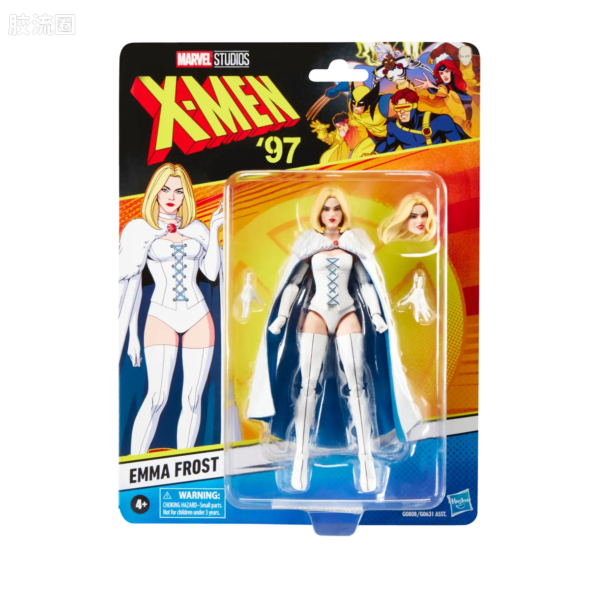 Marvel Legends/漫威传奇 可动人偶系列 X-战警97 动画 复古挂卡系列 白皇后 - 图片