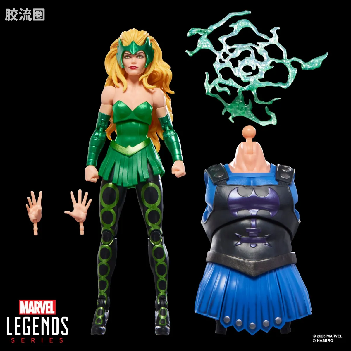 Marvel Legends/漫威传奇 可动人偶系列 豪华版 魅惑魔女 - 图片